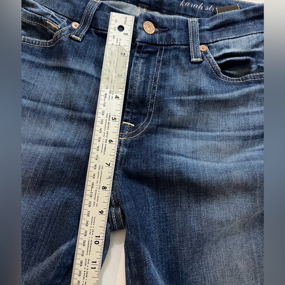 7‎ For All Mankind Karah Straight Leg Jeans Size 30 - Picture 5 of 8